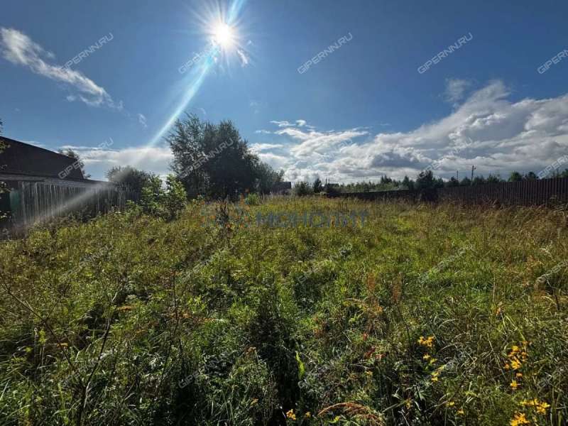 земельный участок 9,96 сотки Дорожная улица деревня Выболово