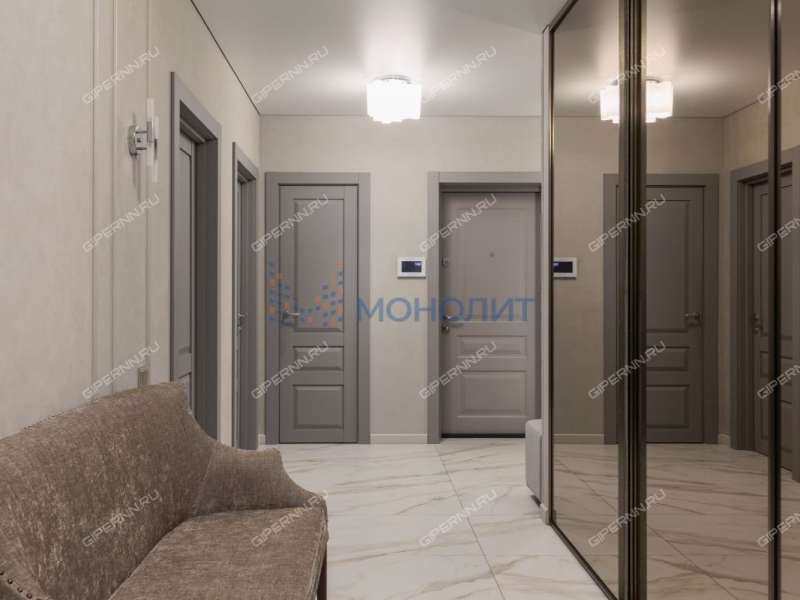 трёхкомнатная квартира на Лысогорской улице дом 89 к3