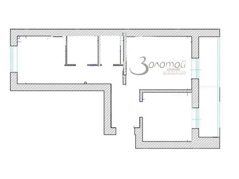 двухкомнатная квартира на улице Мочалина дом 20а город Первомайск