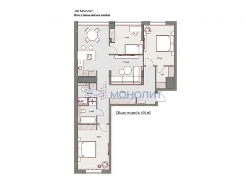 3-komnatnaya-ul-lysogorskaya-d-89-k1 фото