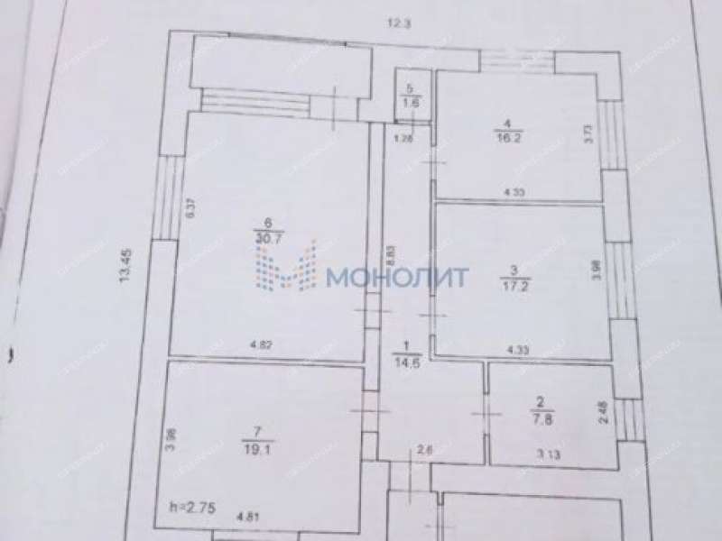 дом на улице Контак город Урень