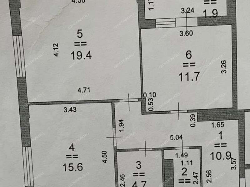 двухкомнатная квартира на улице Карла Маркса дом 56