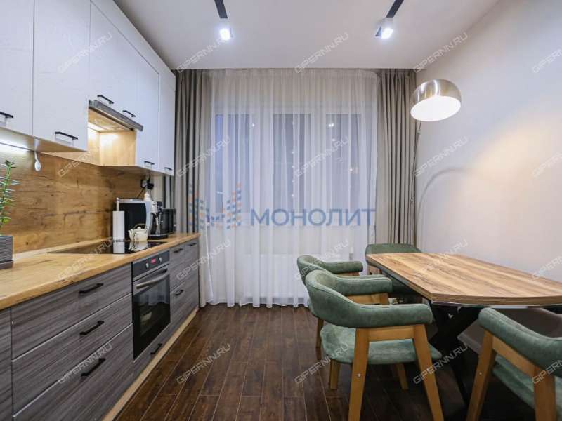 однокомнатная квартира на Краснозвёздной улице дом 7