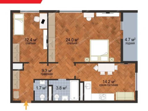 2-komnatnaya-ul-vyaznikovskaya-d-44 фото