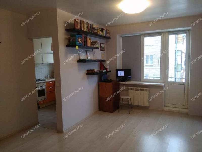 двухкомнатная квартира на улице Героя Советского Союза Поющева дом 19