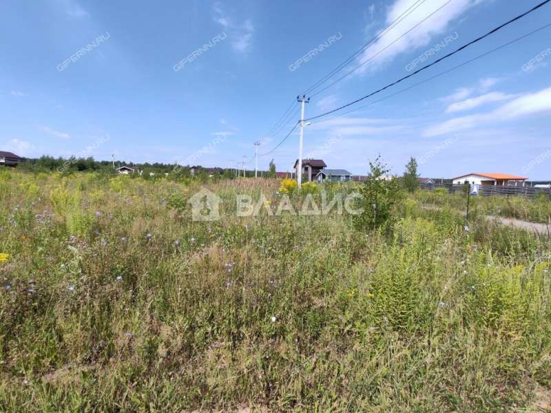 земельный участок 9 соток Видная улица коттеджный посёлок Снегири