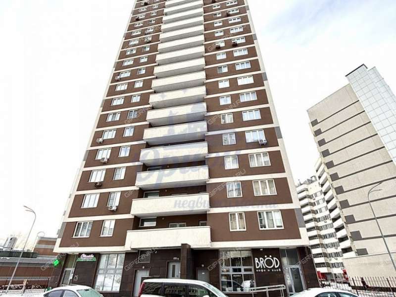 двухкомнатная квартира на улице Маршала Баграмяна дом 1