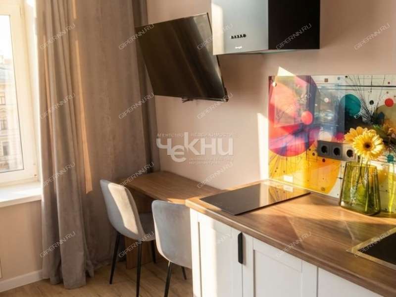 однокомнатная квартира на Алексеевской улице дом 24/27