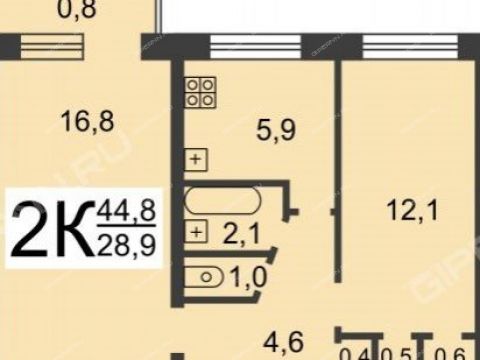 2-komnatnaya-ul-chkalova-d-7b фото