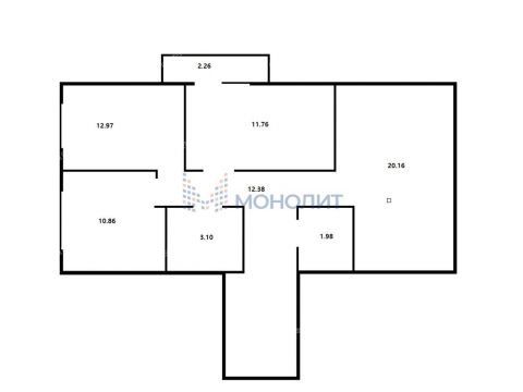 3-komnatnaya-ul-2-ya-dorozhnaya-d-6 фото