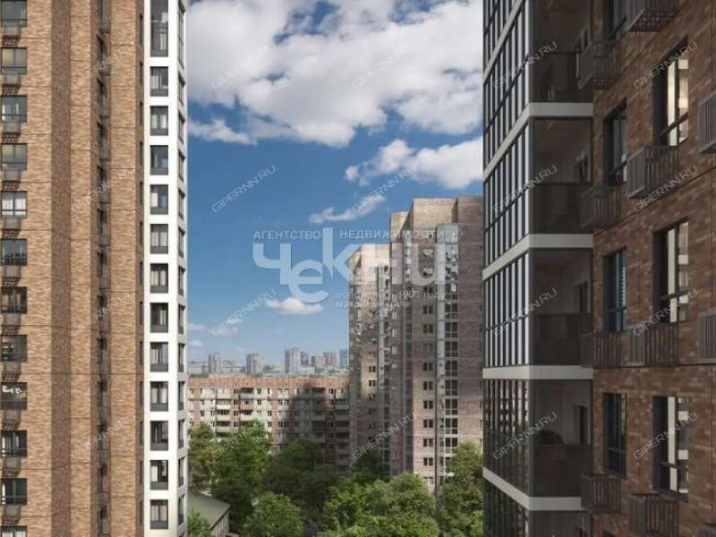 однокомнатная квартира в новостройке на 2-й Оранжерейной улице