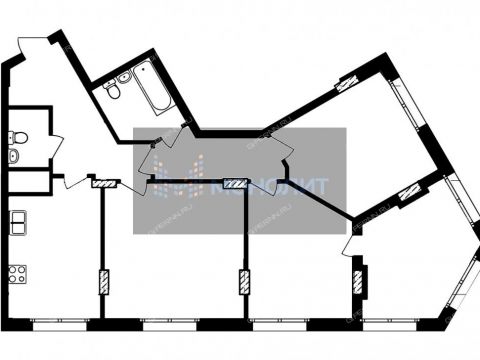3-komnatnaya-ul-vladimira-vysockogo-d-1 фото