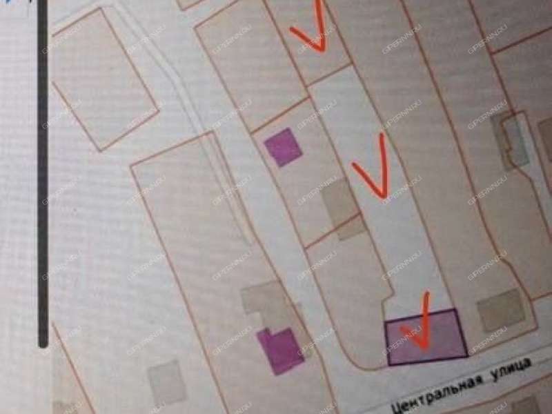 дом на Центральной улице село Доскино