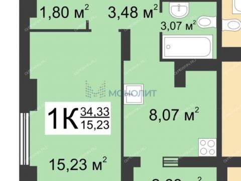 1-komnatnaya-derevnya-ankudinovka-kstovskiy-rayon фото