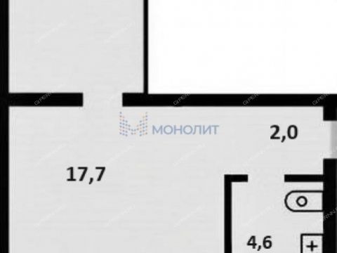 2-komnatnaya-ul-dobrolyubova-d-7 фото