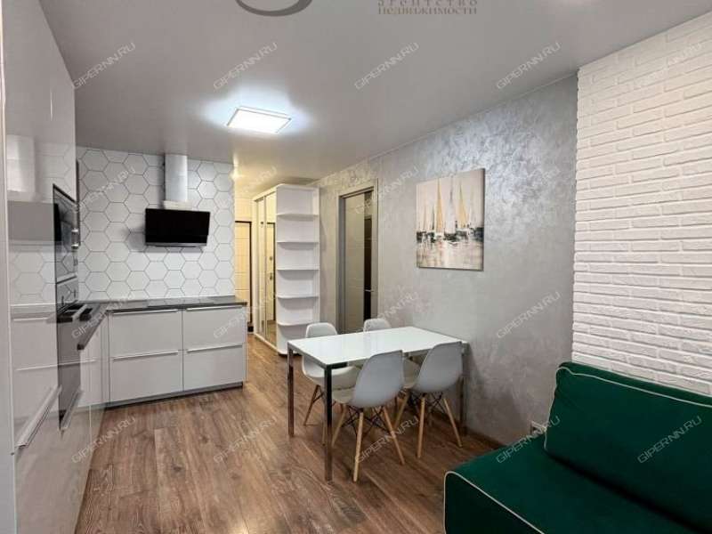 однокомнатная квартира на улице Сазанова дом 15