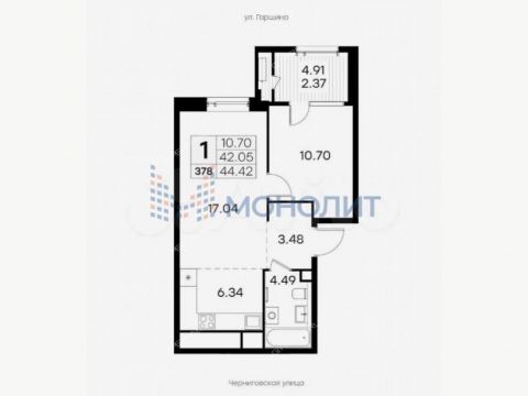 1-komnatnaya-ul-garshina-40 фото
