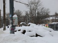 Ремонт трамвайных путей до «Дубков» приостановили в Нижнем Новгороде
