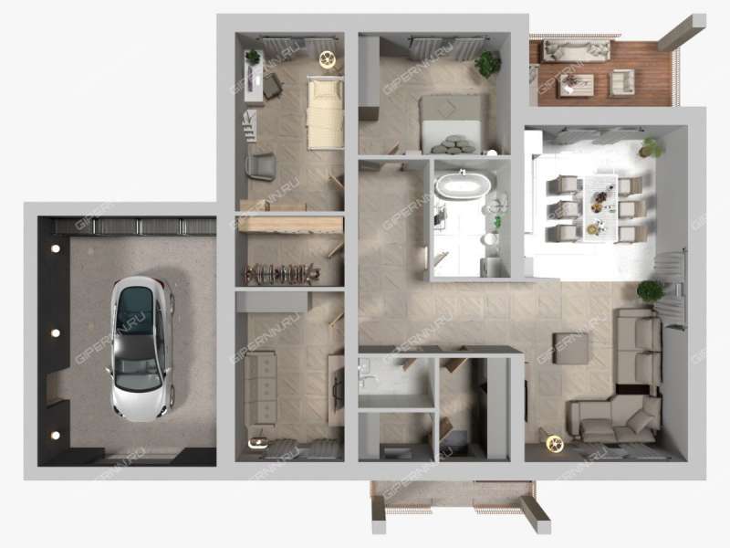 дом на  рабочий посёлок Малое Козино