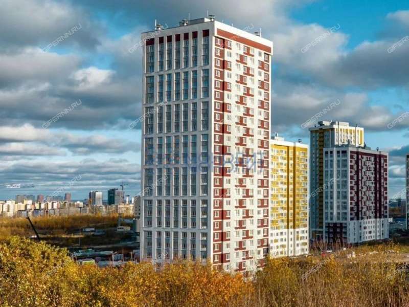 трёхкомнатная квартира на улице Академика Чазова дом 1