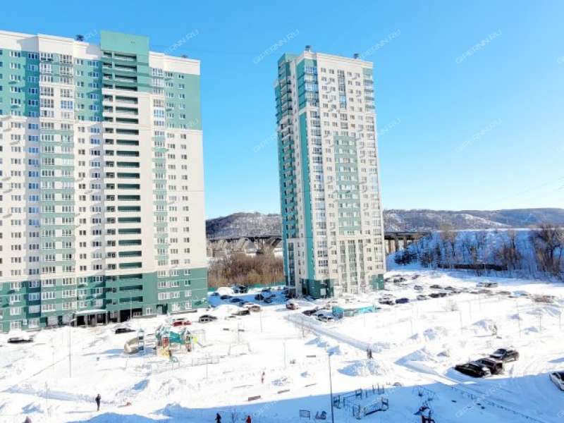 однокомнатная квартира на Окской улице дом 2