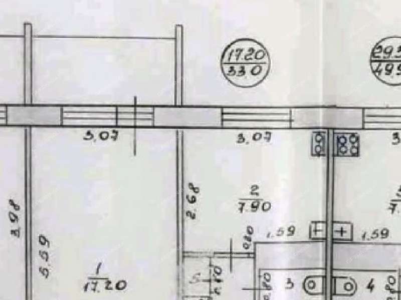 однокомнатная квартира на улице Героя Попова дом 12