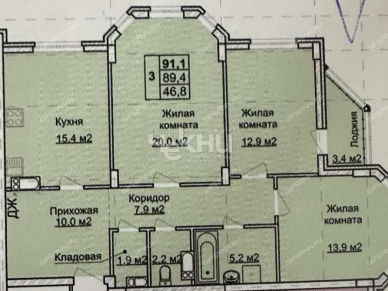 трёхкомнатная квартира на Первоцветной улице дом 6