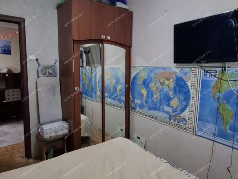 трёхкомнатная квартира в 3-м микрорайоне дом 22 город Кстово