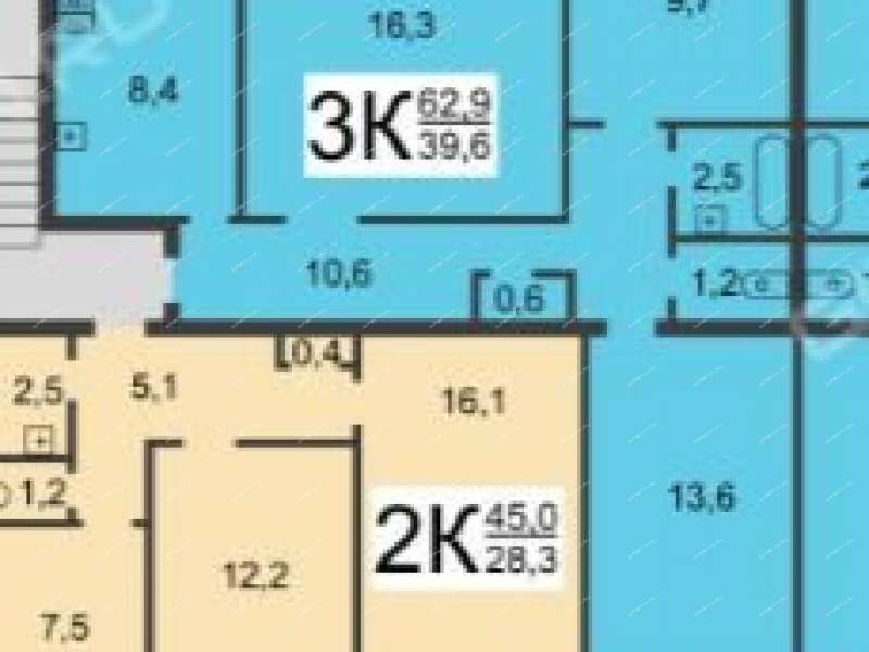 трёхкомнатная квартира на улице Веденяпина дом 1А