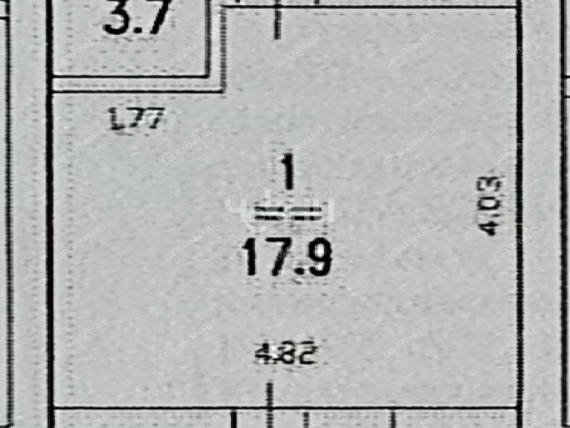 квартира-студия на улице Коммуны дом 16