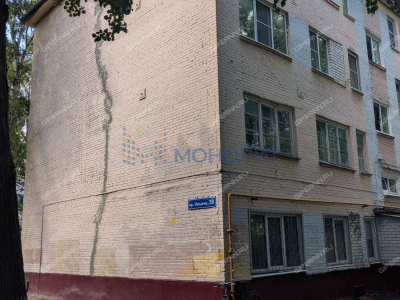 двухкомнатная квартира на проспекте Ильича дом 28