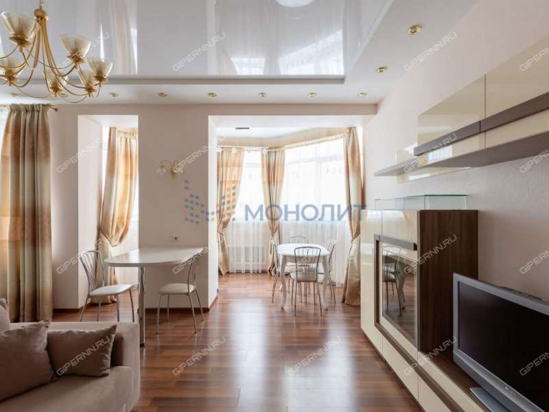 трёхкомнатная квартира на улице Максима Горького дом 77