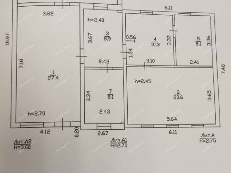 дом на улице Сусанина город Бор