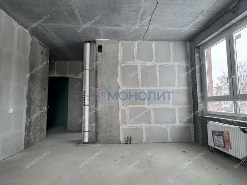 двухкомнатная квартира на улице Героя Советского Союза Аристархова дом 10