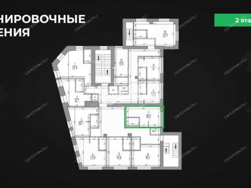 однокомнатная квартира на Алексеевской улице дом 24/27