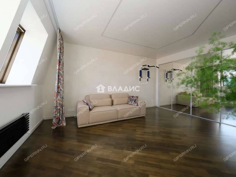 трёхкомнатная квартира на улице Минина дом 29