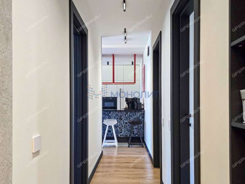 двухкомнатная квартира на улице Цветочная дом 12 к2