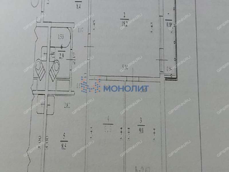 трёхкомнатная квартира на Бурнаковской улице дом 75 к1